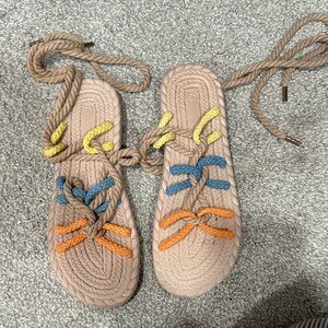 Colorful Rope Sandals